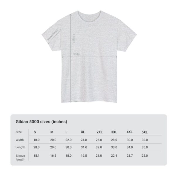 Unisex Heavy Cotton Tee - Image 81